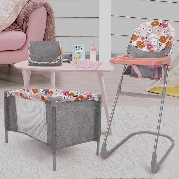 509 Crew Melange Flora Set 8-teilig für Puppen bis 18 Zoll mit komplettem Zubehör