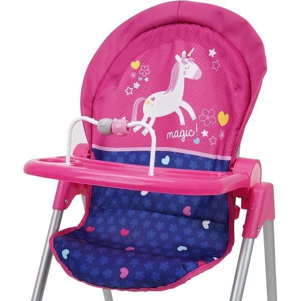 509 Crew Unicorn vysoká stolička pro panenky do 61 cm, věk 3+