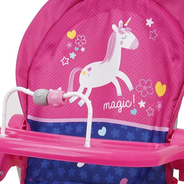 509 Crew Unicorn vysoká stolička pro panenky do 61 cm, věk 3+