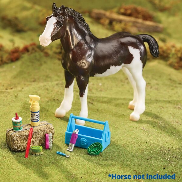 Breyer Grooming Kit Toy 2075 ensemble complet pour toiletter votre cheval miniature