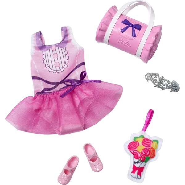 Barbie My First Barbie Dance Pack mit Ballettkostüm und Zubehör für Kinder