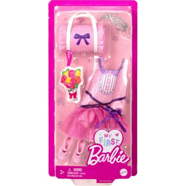 Barbie My First Barbie Dance Pack mit Ballettkostüm und Zubehör für Kinder
