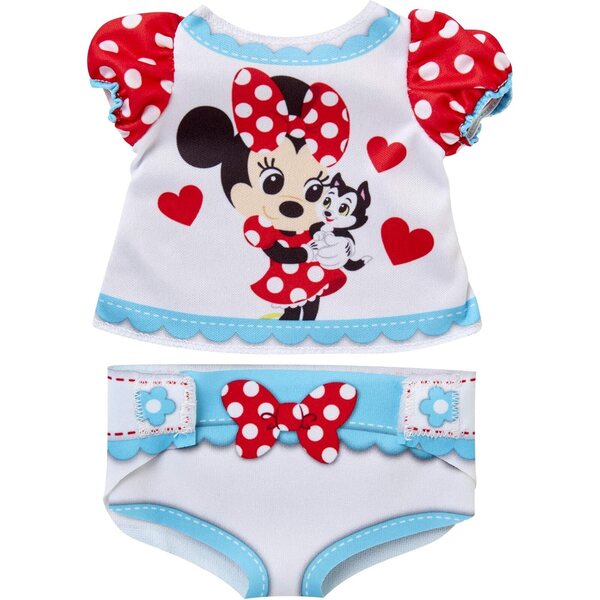 Minnie Accessories Set for My Disney Nursery Dolls with Collectible Charm