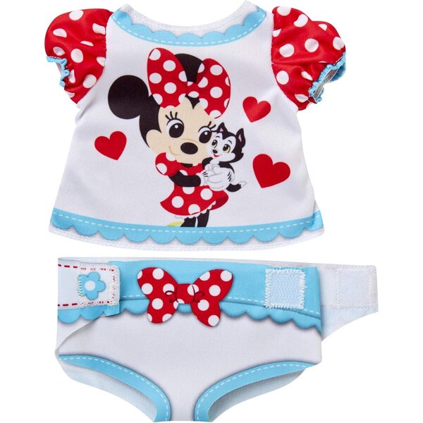 Ensemble d'accessoires Minnie pour poupées My Disney Nursery avec breloque à collectionner
