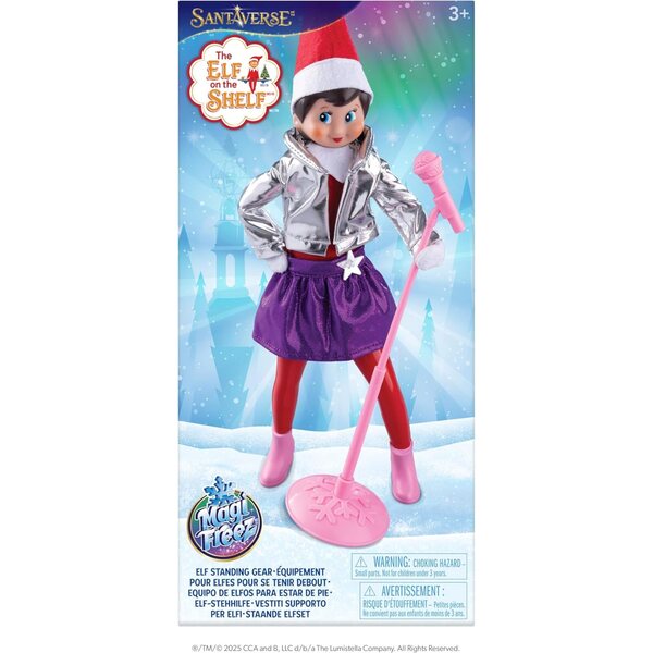 Den Elf am Regal MagiFreez Pop Star Set mat Glam Jacket an exklusiven Accessoiren