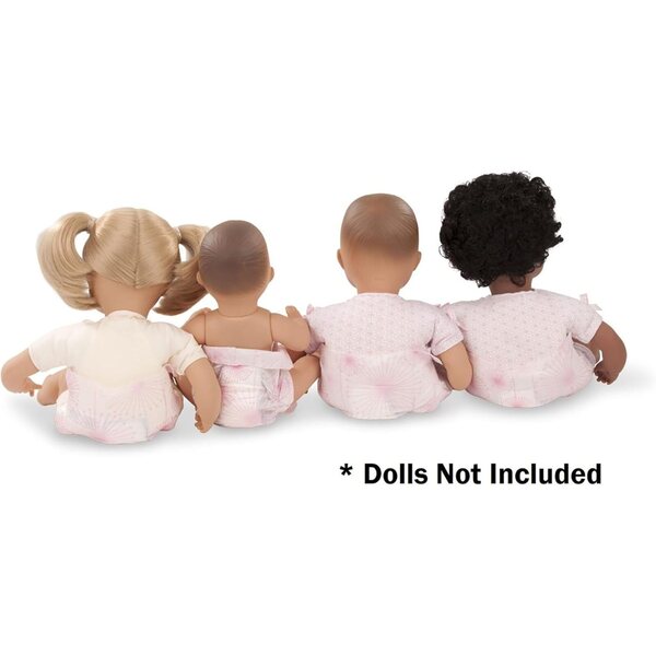 Pot rose Gotz pour poupées de 33 cm - accessoire éducatif et ludique