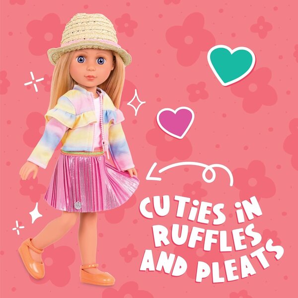 Glitter Girls Fashion Set 3 oblečení pro 14palcové panenky – hra a oblékání pro 3+ roky