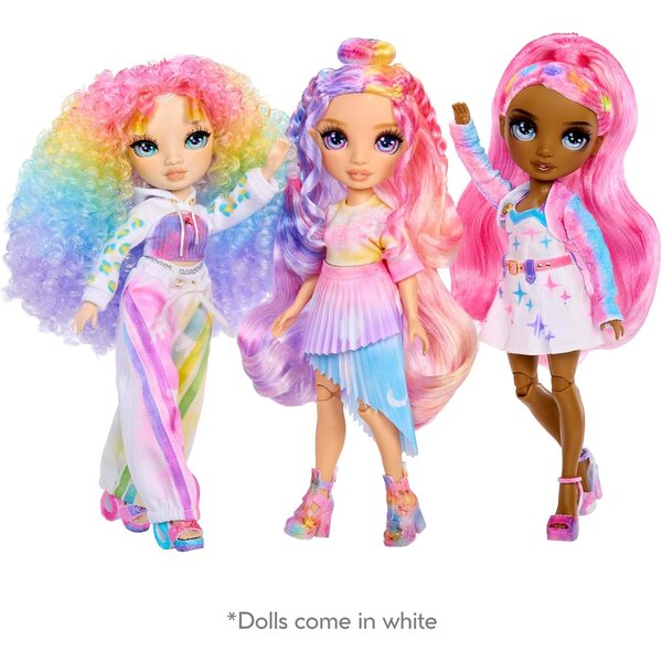 Rainbow High Airbrush-Set: Gestalten Sie Ihre DIY-Modepuppe mit abwaschbaren Markern