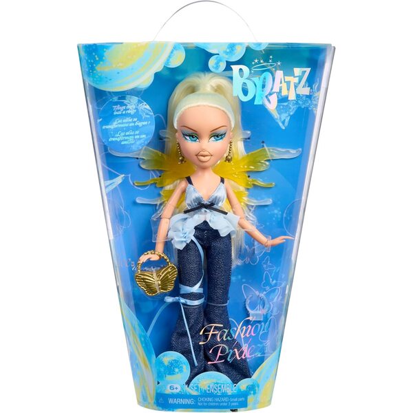 Bratz Fashion Pixiez Cloe Poupée de collection avec mode et accessoires enchantés
