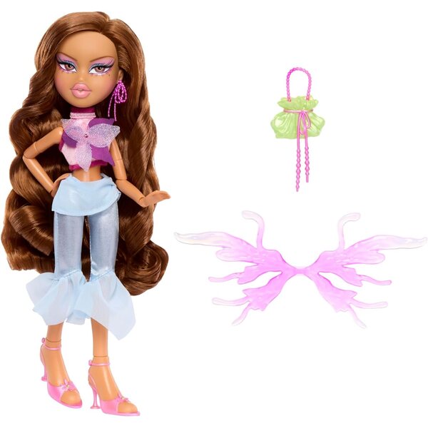 Bratz Fashion Pixiez Yasmin: Sammelpuppe mit funkelnden Modeaccessoires