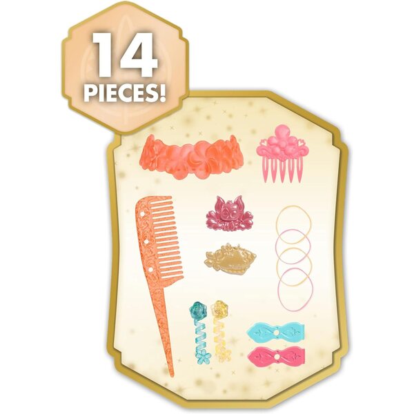 Kreatywna gra Disney Princess Moana Styling Head dla dzieci w wieku 3 lat z 14 akcesoriami