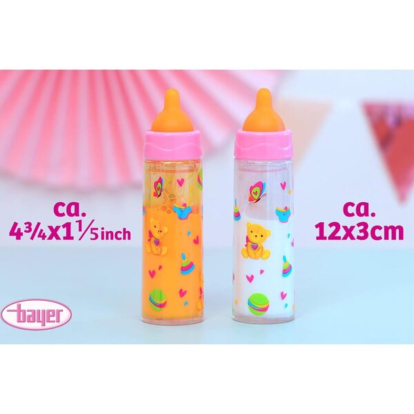 Zauberflaschen-Set Bayer Design - Zauberflaschen für Puppen mit verschwindender Flüssigkeit