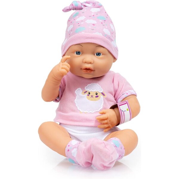 15-Zoll-Neugeborenenpuppe mit Kleidung und Accessoires, realistisch und Badezimmer