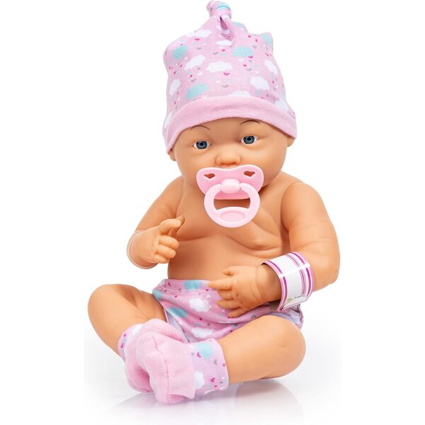 15-Zoll-Neugeborenenpuppe mit Kleidung und Accessoires, realistisch und Badezimmer