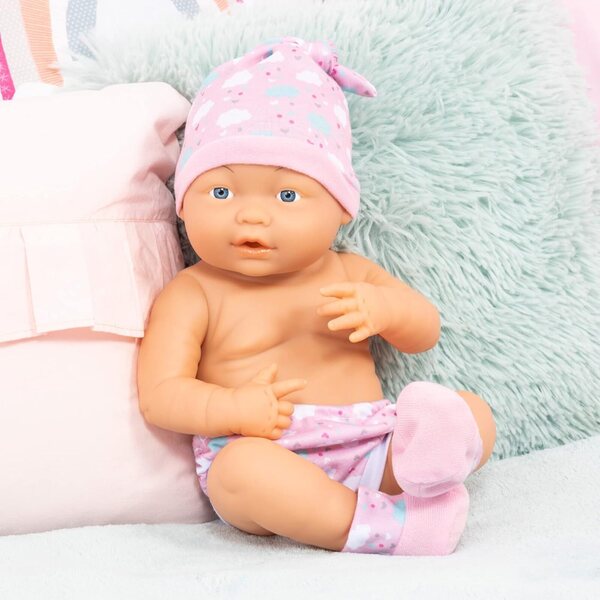 15-Zoll-Neugeborenenpuppe mit Kleidung und Accessoires, realistisch und Badezimmer