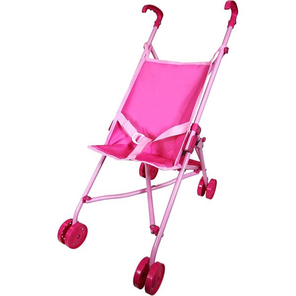 Lissi Regenschirm-Kinderwagen mit 16-Zoll-Puppe und Zubehör für Rollenspiele