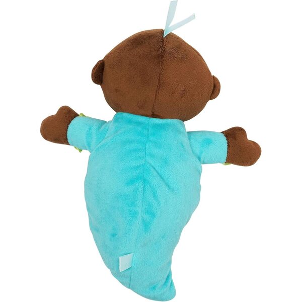 Manhattan Toy Snuggle Pod Sweet Pea Brown – Weiche Puppe für Babys ab 6 Monaten