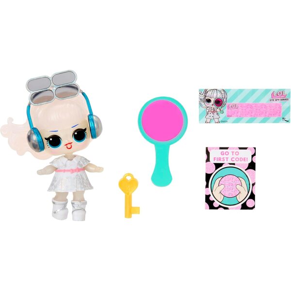 „LOL Surprise Eye Spy“ serijos „Tots Dolls“ – spalvas keičiančios lėlės ir atskleistinos paslaptys