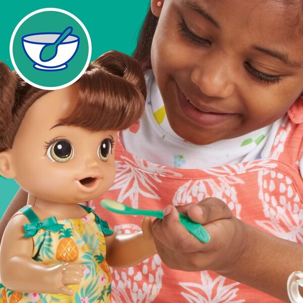 Baby Alive Magical Mixer: Păpușă cu blender de lucru real și accesorii pentru copii peste 3 ani