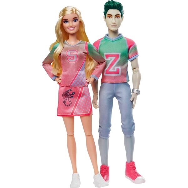 Mattel Disney Zombies 2-pack Addison and Zed Dolls 12 ιντσών με ευέλικτες αρθρώσεις