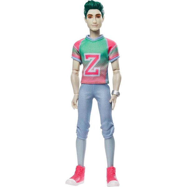 Bonecos Mattel Disney Zombies 2-Pack Addison e Zed de 12 polegadas com juntas flexíveis